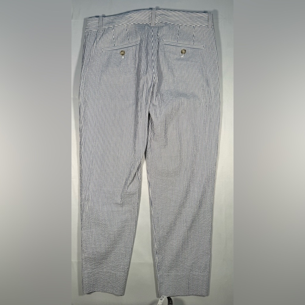Theory Seersucker!!  Women’s pants!  Summer here I come❤️ old money - Picture 4 of 5